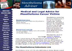 Medical and Legal Advice for Mesothelioma Cancer Victims