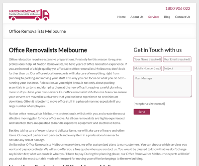 Office Removalists Melbourne