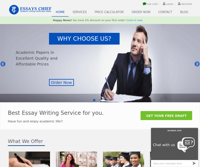 Essays Chief - Cheap Essay Writing Service