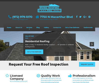 Roofing Company in irving - IrvingRoofingPro