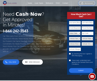 TFC Car Title Loans Montgomery, Alabama