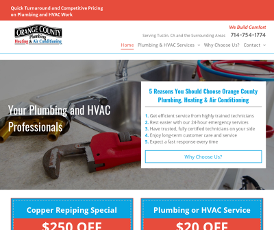 Orange County Plumbing Heating & Air Conditioning