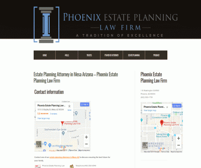 Phoenix Estate Planning Law Firm