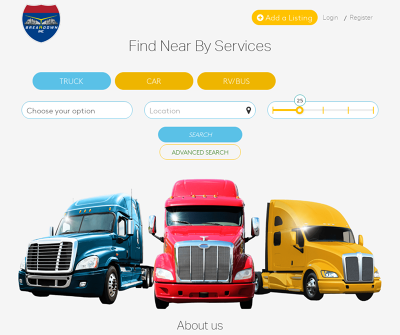 Find Nearby Truck & Trailer Repair Shops