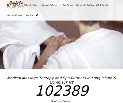 Hands On HealthCare Massage Therapy and Wellness Day Spa