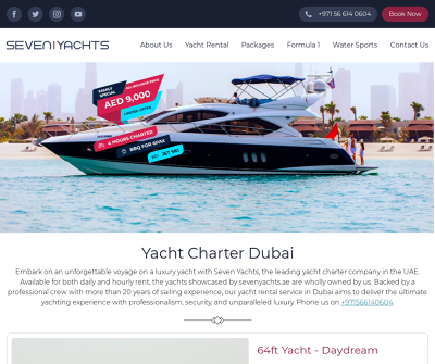 Renr a yacht with Seven Yachts