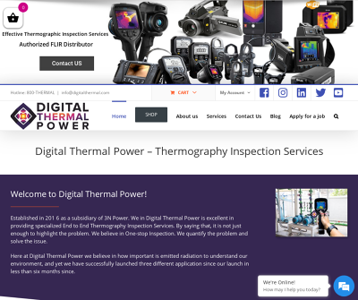 Thermography Inspection for Leak Detection