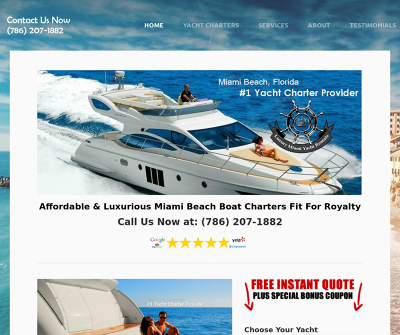 Luxury Miami Yacht Rentals
