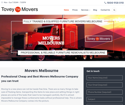 Tovey Movers