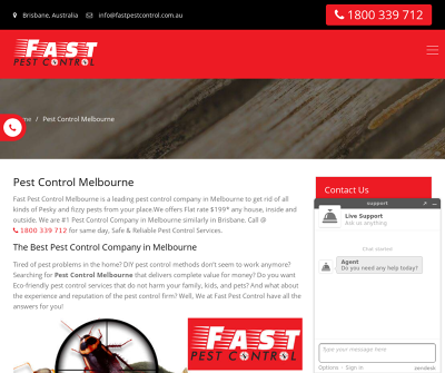 Fast Pest Control Melbourne