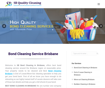 Bond Cleaning in Brisbane