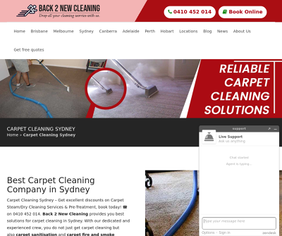 Back 2 New Carpet Cleaning Sydney