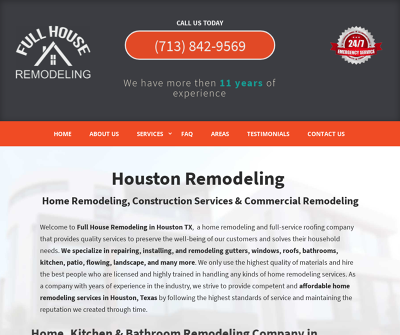 Full House Remodeling Houston TX