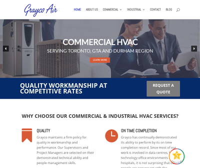 Commercial HVAC Services Toronto | Industrial HVAC | Grayco Air