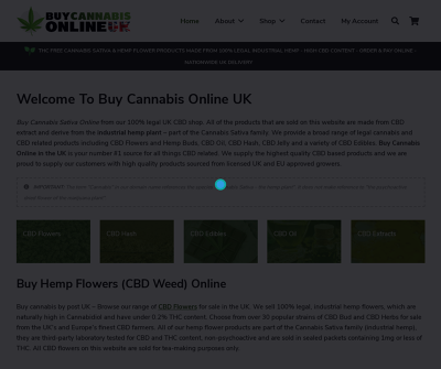 Buy Cannabis Online UK