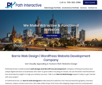 Web Design Barrie