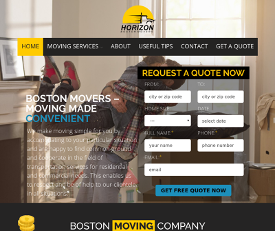 Horizon Boston Movers | Movers Boston