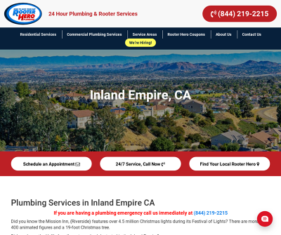 Rooter Hero® Plumbing Inland Empire