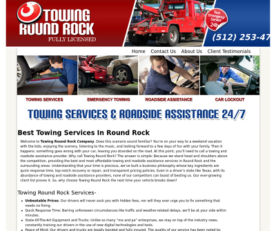 Towing Round Rock