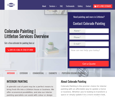Colorado Painting - Littleton Interior, Exterior, and Commercial Painters