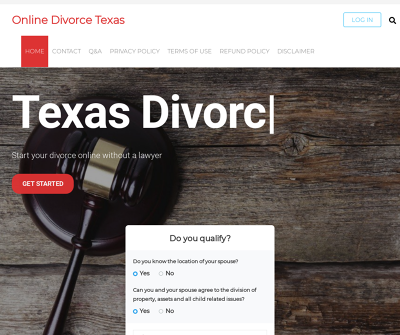 Online Divorce Texas