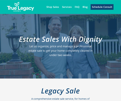 True Legacy Homes Estate Sales