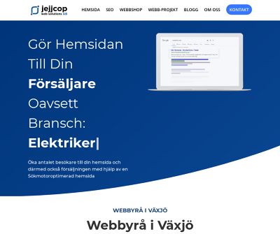 Webbyrå i Växjö - Jejjcop Web Solutions AB
