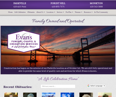 Evans Funeral Chapel and Cremation Services