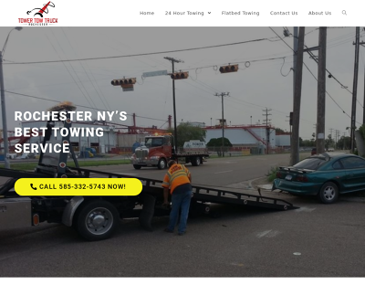 Tower Tow Truck Rochester