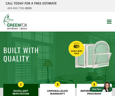 Calgary Windows & Doors | GreenFox Windows & Doors Calgary