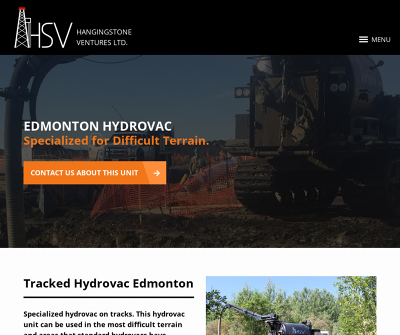 Edmonton Hydrovac Trucks | Hangingstone Ventures Ltd.