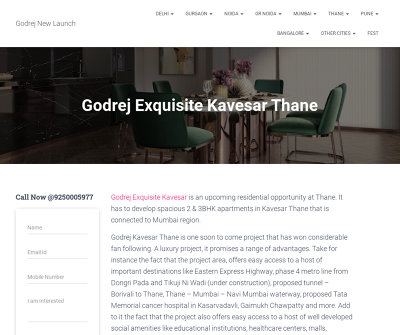 Godrej Exquisite Kavesar Thane