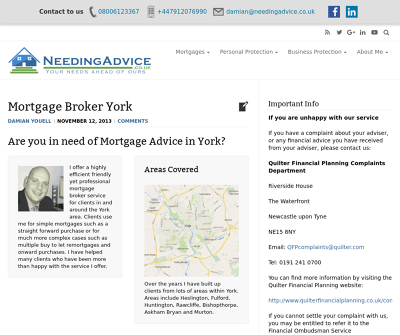 mortgage broker York