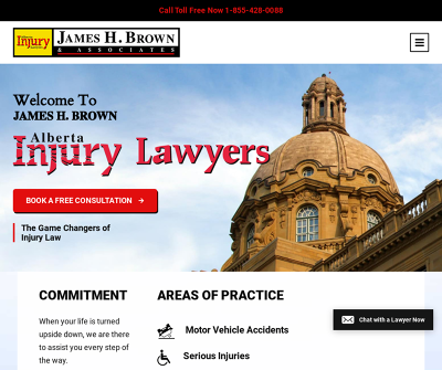 Alberta Car Accident Lawyers | James H. Brown & Associates