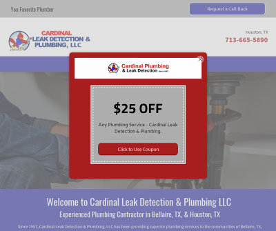 Cardinal Leak Detection & Plumbing LLC