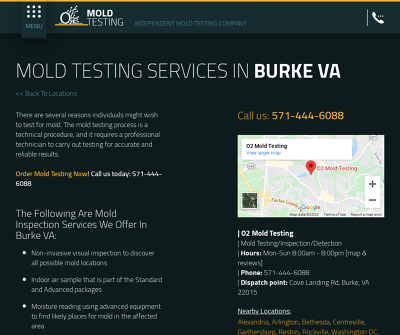 O2 Mold Testing