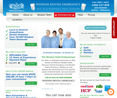 Wisdom Dental Emergency