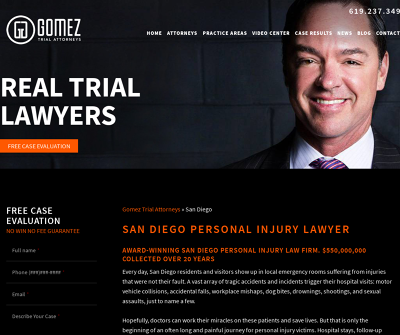 Gomez Trial Attorneys, Accident & Injury Lawyers