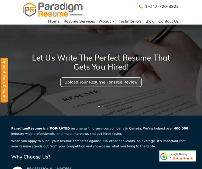 Paradigm Resume