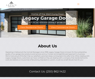 garage doors Kelowna