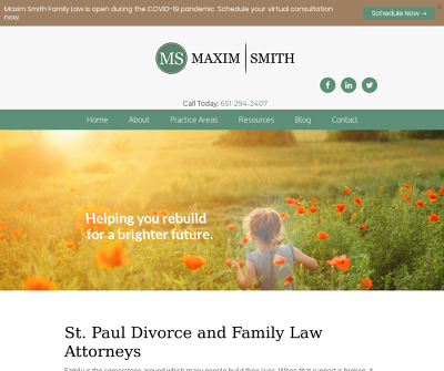 St. Paul Divorce Lawyers | Family Law Attorneys St. Paul | Maxim Smith