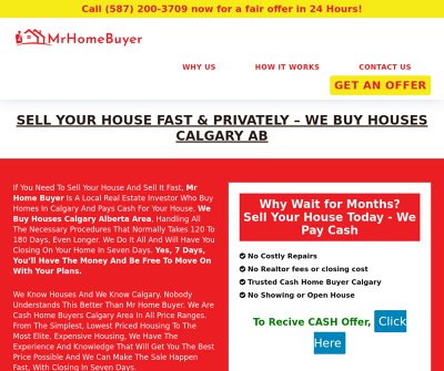 We buy Houses Calgary