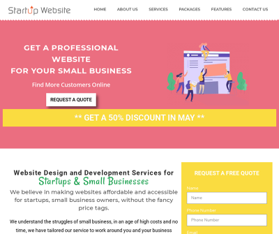 Website Design and Digital Marketing Services for Startups