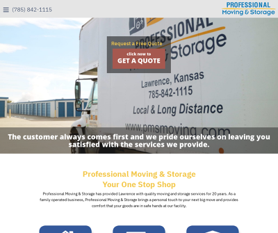 Professional Moving & Storage