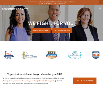 Chudnovsky Law - Criminal & DUI Lawyers