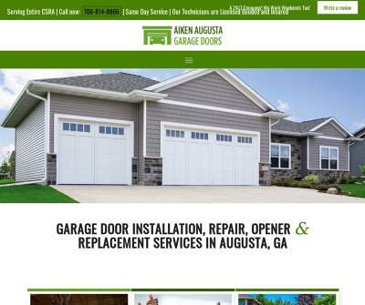 Augusta Garage Door