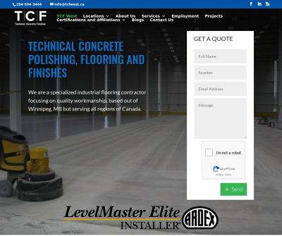 TCF West Concrete Finishing and Repair