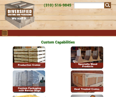 Diversified Crating and Packaging, Inc.