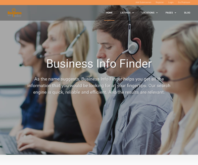 Business Info Finder