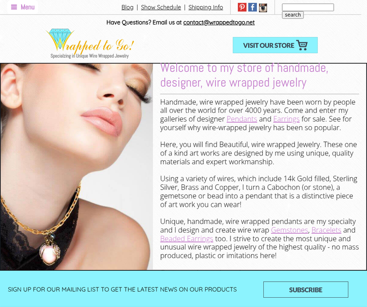 Wirewrap Jewelry by Wrapped To Go